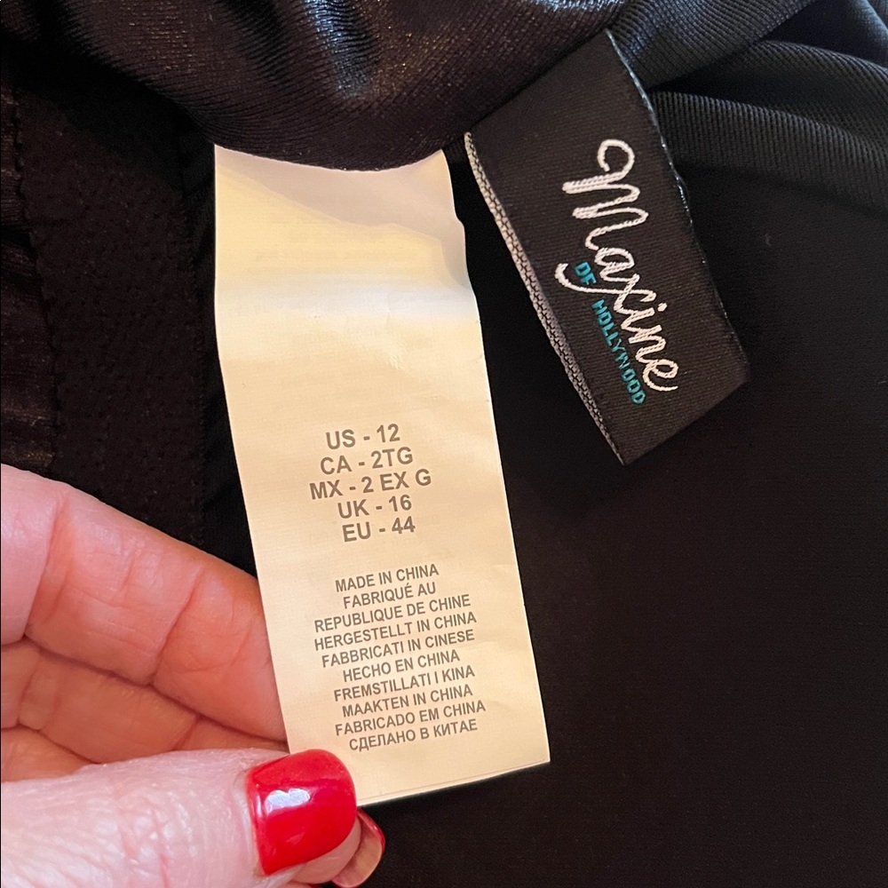 NWT Maxine of Hollywood Swim Romper - Picture 11 of 16